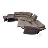 Westerly Fabric Power Reclining Sectional (ID U583729) - Furniture available at Alpine Outlets in Denver