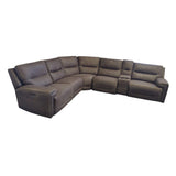 Westerly Fabric Power Reclining Sectional (ID U583729) - Furniture available at Alpine Outlets in Denver