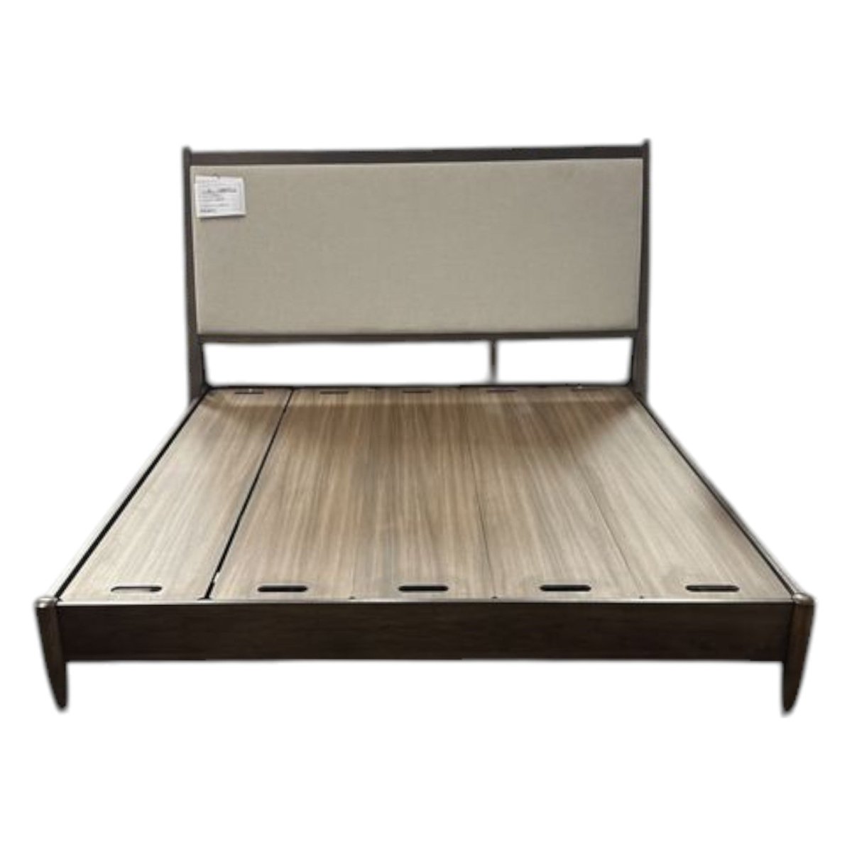 Weston Park Upholstered Bed, Dark Brown (ID N634782) - available at Alpine Outlets in Denver