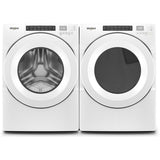 Whirlpool 4.3 cu. ft. White Closet Depth Stackable Front Load Washing Machine with Single Dose Dispenser
