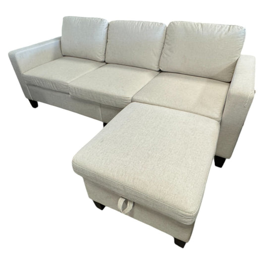 White Sofa (Auction) - Alpine Outlets