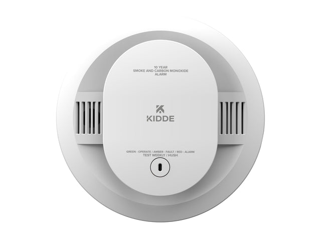 Kidde 30CUD10 single alarm — Front view