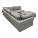 Wilshire 5 - Piece Modular Leather Sectional - Used Like New - (ID U4826) - available at Alpine Outlets in Denver