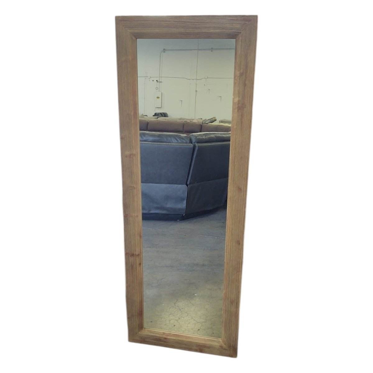 Wood Floor Mirror (ID N012679) - Alpine Outlets