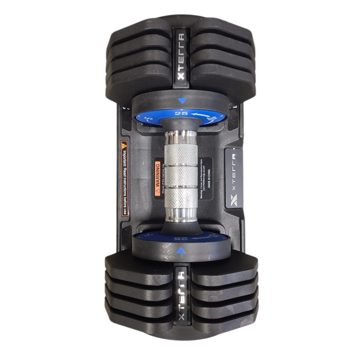 XTERRA Adjustable Dumbbell 5 - 25lb (ID L893456) - available at Alpine Outlets in Denver