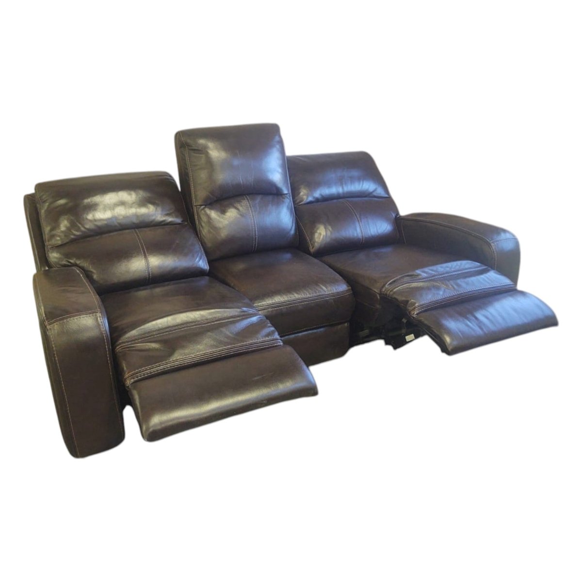 Zach Leather Power Reclining Sofa (ID G304587) - Living Room Furniture available at Alpine Outlets in Denver