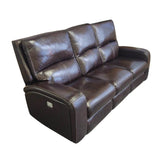 Zach Leather Power Reclining Sofa (ID G384762) - Alpine Outlets