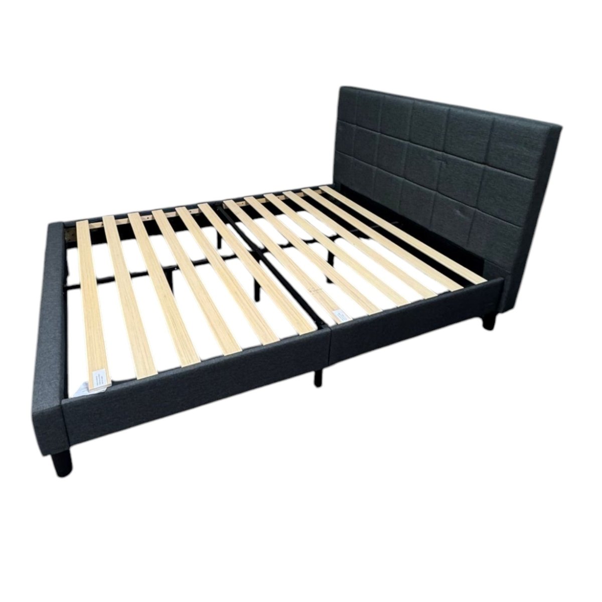 Zinus Lottie Upholstered Platform Bed Frame (ID L023487) - Furniture available at Alpine Outlets in Denver