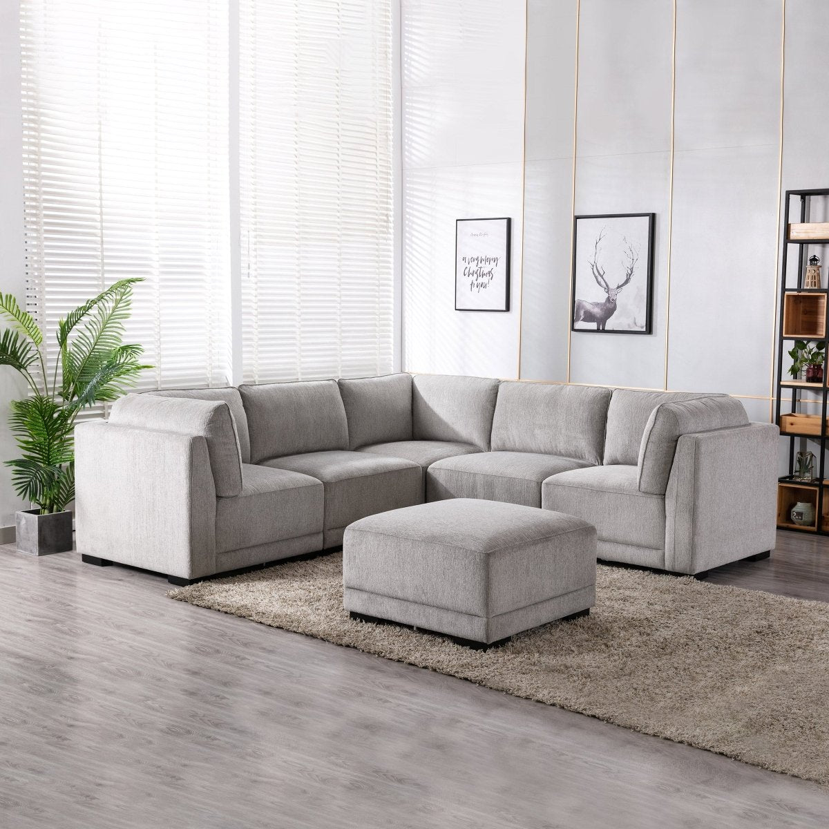 Belize Fabric Sectional - Alpine Outlets