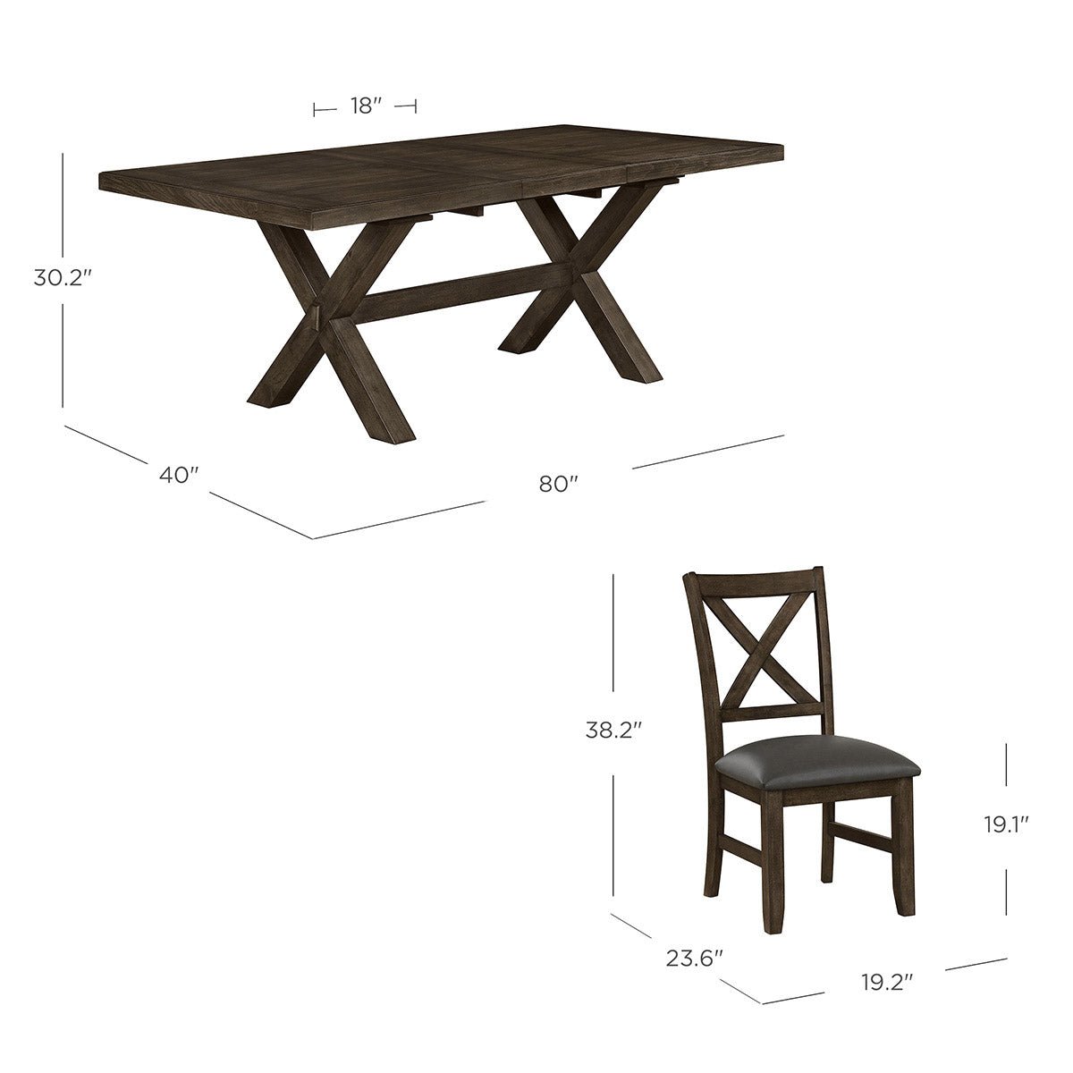 Blakely 7-Piece Dining Set - Alpine Outlets