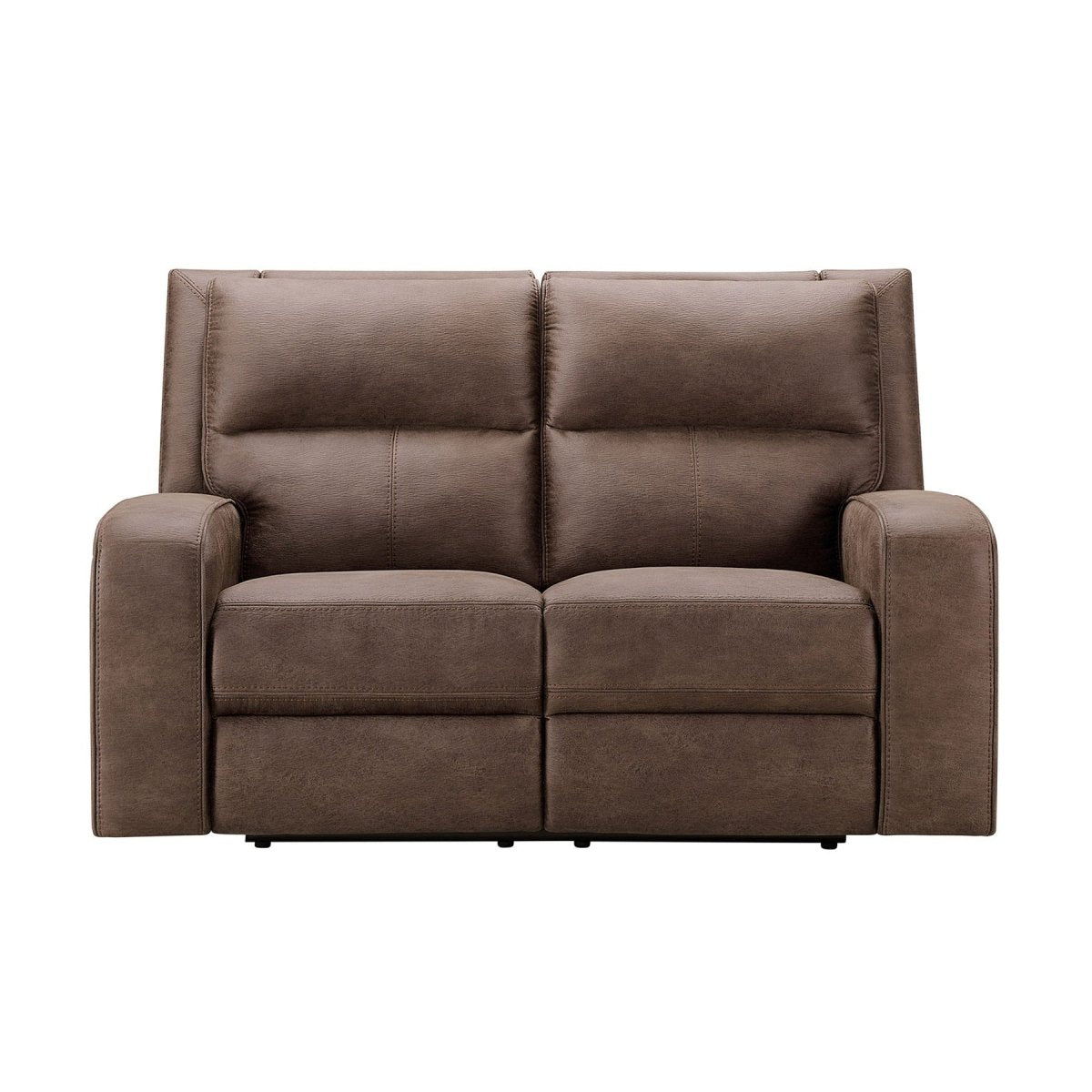 Bryce Fabric Manual Reclining Loveseat - Alpine Outlets