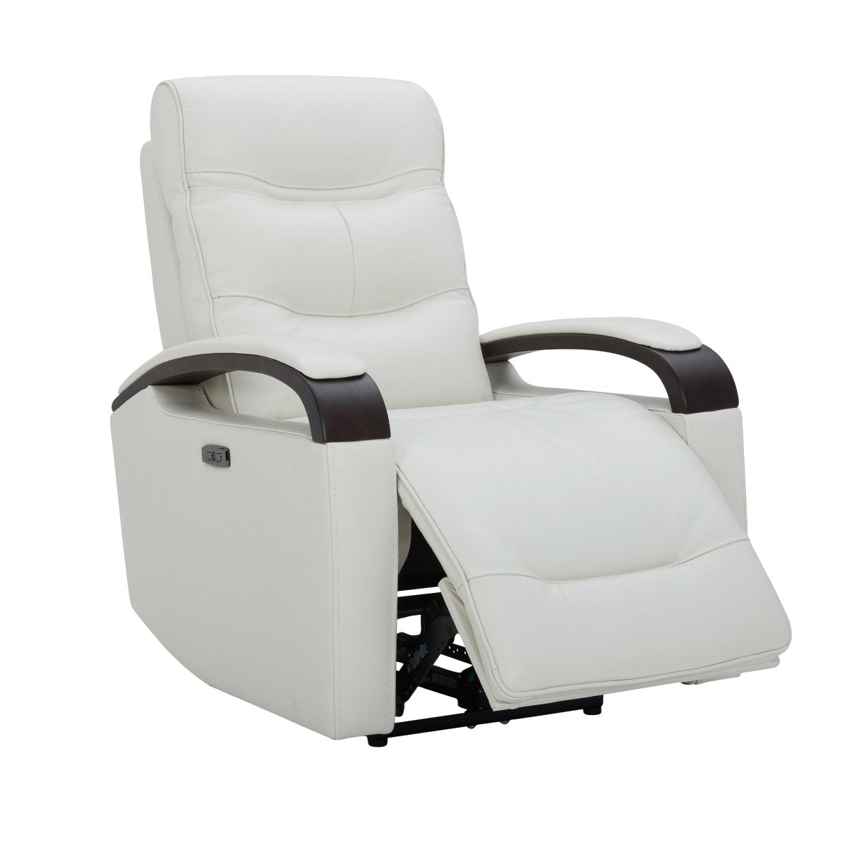Canmore Leather Power Recliner with Power Headrest - Alpine Outlets