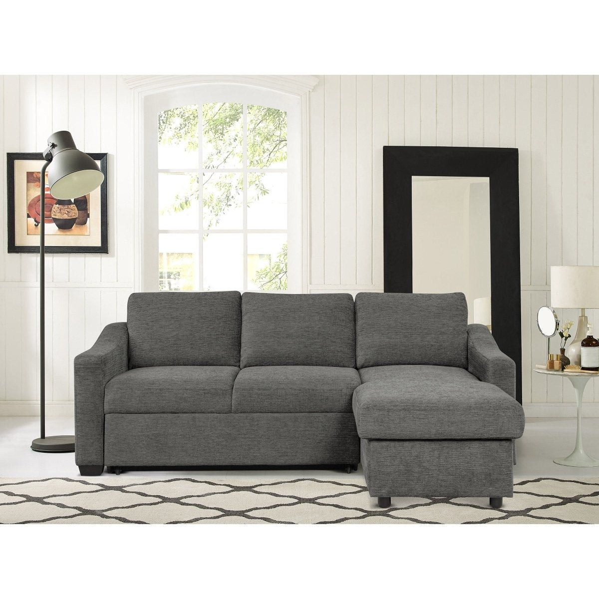 Coddle Aria Fabric Sleeper Sectional - Alpine Outlets