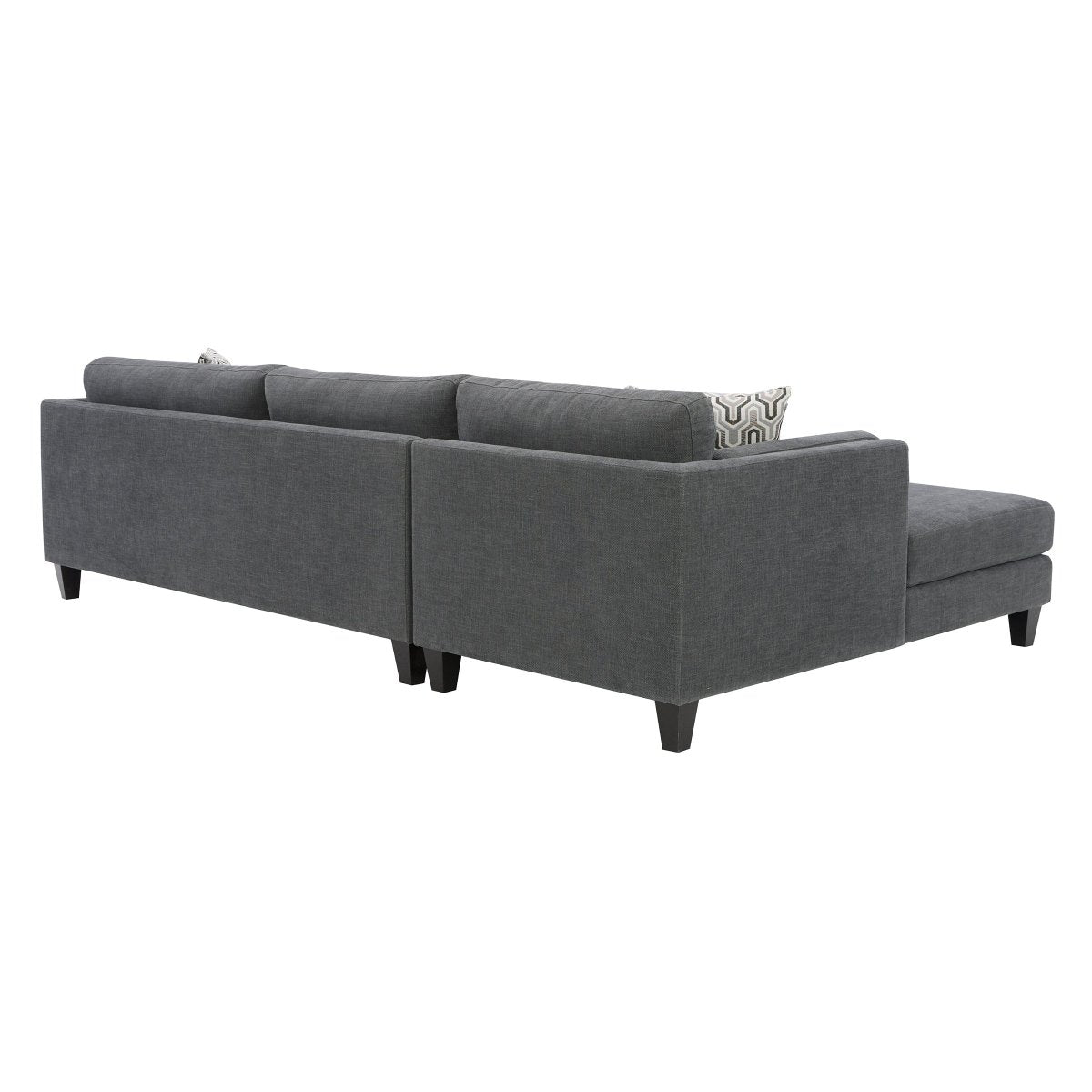 Ellery Fabric Sectional with Ottoman - Alpine Outlets