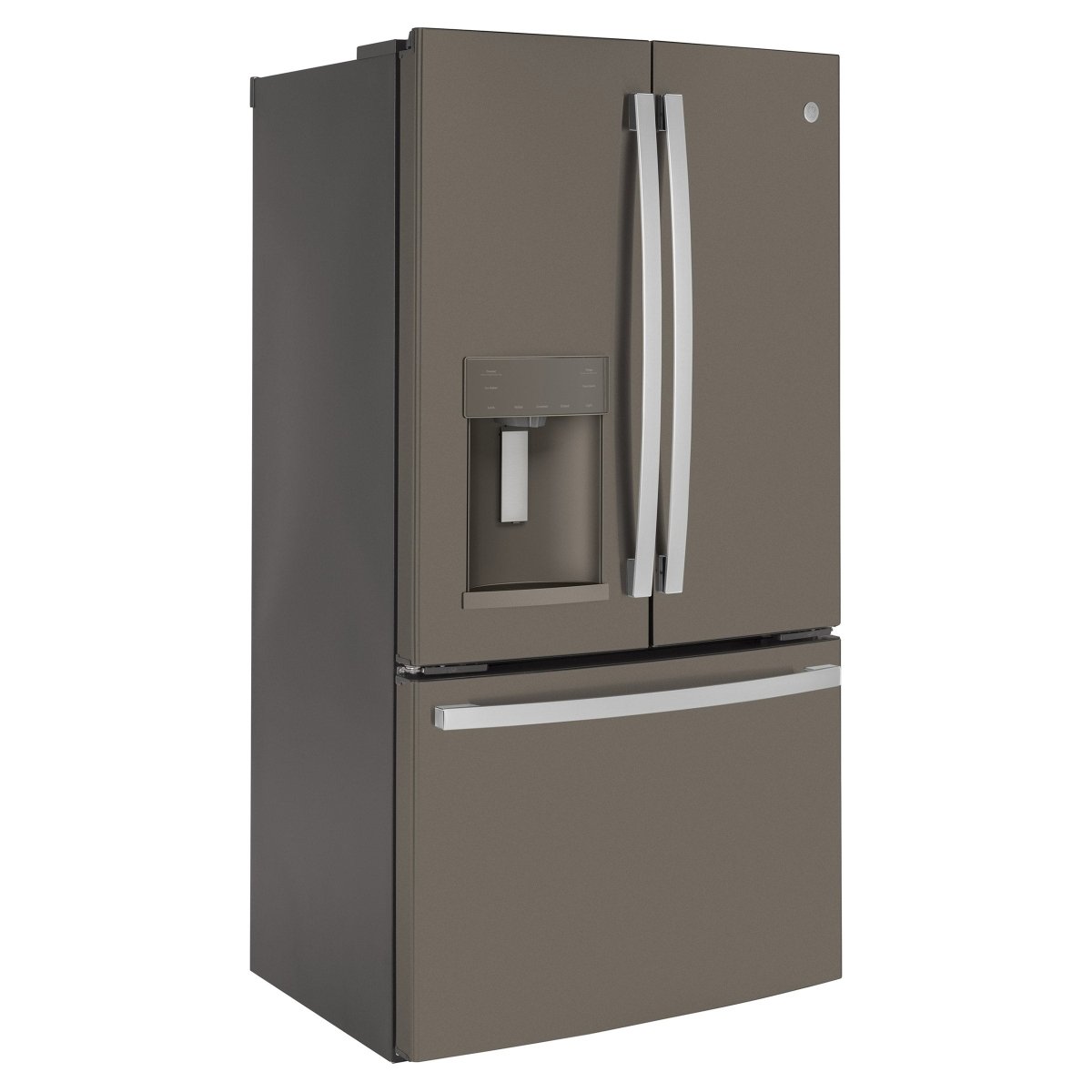 GE 22.1 Cu. Ft. Counter-Depth French Door Refrigerator with Twinchill Evaporators and Humidity Controlled Drawers - Alpine Outlets