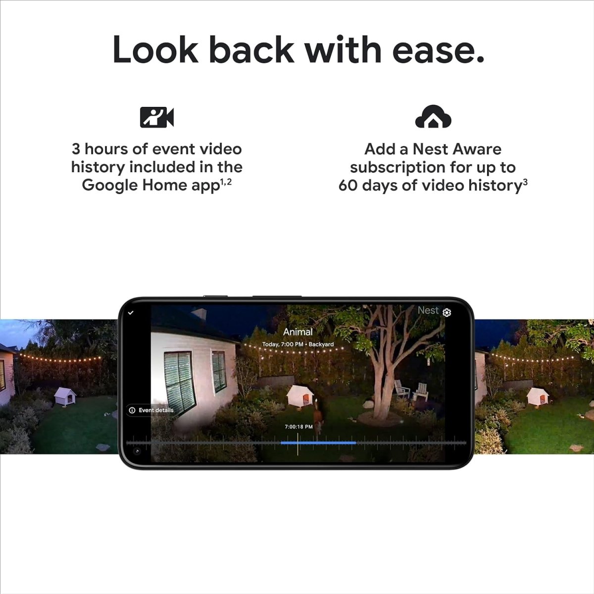 Google Nest Cam with Floodlight - Outdoor Camera - Floodlight Security Camera, White, 1 Count (Pack of 1) - Alpine Outlets