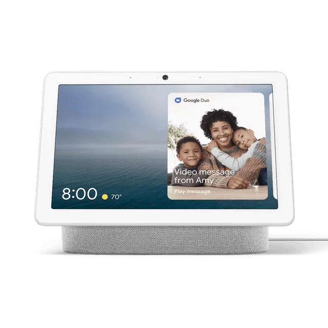Google Nest Hub Max Smart Display with Google Assistant - Chalk - Alpine Outlets