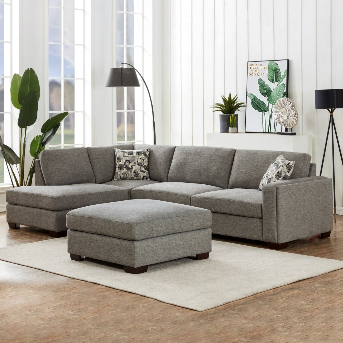 Maycen Fabric Sectional - Alpine Outlets