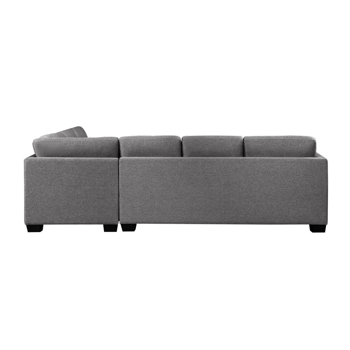 Thomasville Yvette Fabric Sectional with Storage Ottoman - Alpine Outlets