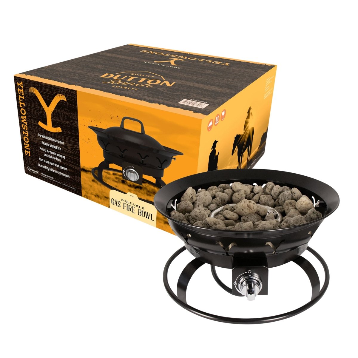 Yellowstone Gas Fire Bowl - Alpine Outlets